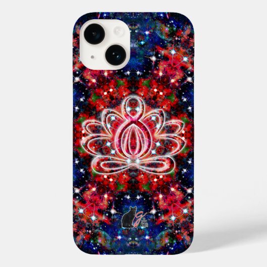 Scintillatie Zen Lotus Case-Mate iPhone Case (Achterkant)