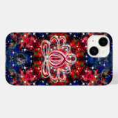 Scintillatie Zen Lotus Case-Mate iPhone Case (Achterkant (horizontaal))