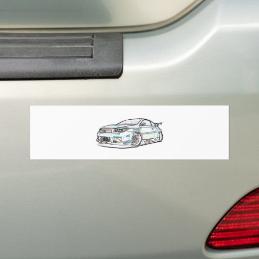 Scion Bumpersticker (Op auto)