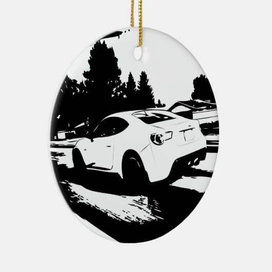 Scion FR-S Rolling Shot Keramisch Ornament (Rechts)