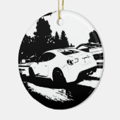 Scion FR-S Rolling Shot Keramisch Ornament (Links)
