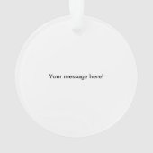 Scion FR-S Rolling Shot - Voeg uw bericht toe Ornament (achterkant)