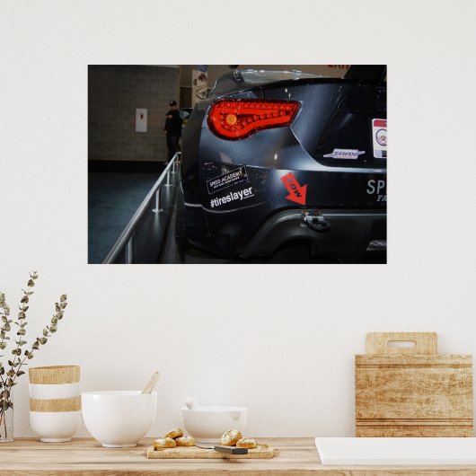 Scion FRS-drijfauto Poster (Keuken)