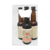 Scion Sparking Cider Bottle Opener Creditkaart Flessenopener (Achterkant)
