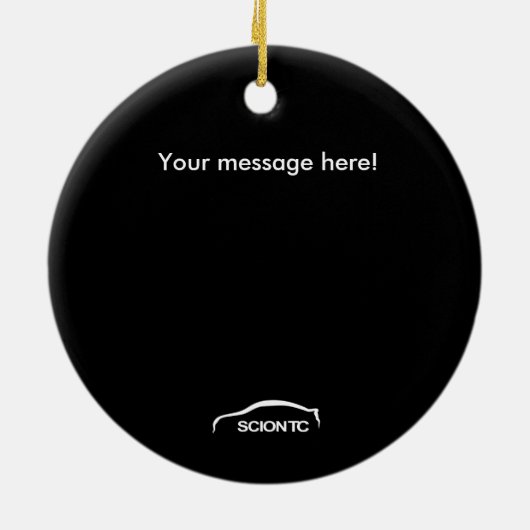 Scion TC Ornament (Achterkant)