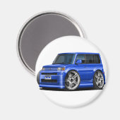 Scion XB Blue Car Magneet (Voorkant / Achterkant)