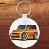 Scion XB Oranje auto Sleutelhanger (Voorkant)