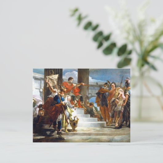 Scipio Afrianus Freeing Massiva, olie op doek, Briefkaart (Staand voorkant)