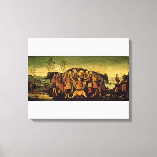Scipio Africanus, Romeins generaal Canvas Afdruk (Voorkant)