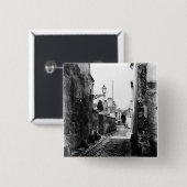 Scipion Vierkante Button 5,1 Cm (Voorkant /achterkant)