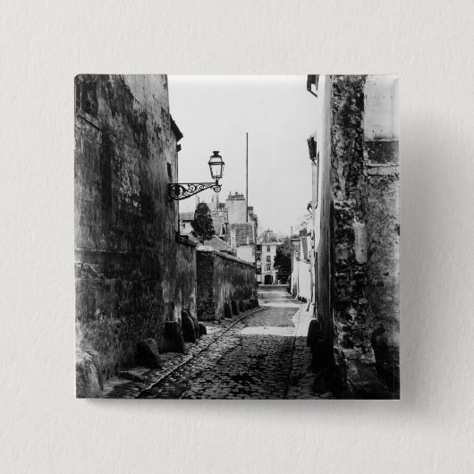 Scipion Vierkante Button 5,1 Cm (Voorkant)