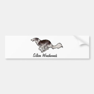 Scirocco Silken Windhounds Bumpersticker