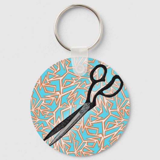 Scissor Art Sleutelhanger (Voorkant)