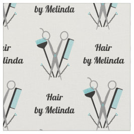 Scissor & Comb Hair Stylist toevoegen Naam Stof