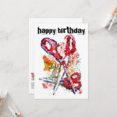 Scissor Fun #170301 Kaart (Voorkant / Achterkant in situ)