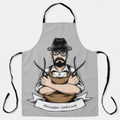 Scissor Guy personaliseert Schort (Voorkant)