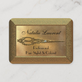 Scissor Haarstylist Royale Visitekaartje