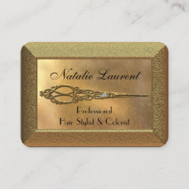 Scissor Haarstylist Royale Visitekaartje