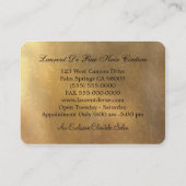 Scissor Haarstylist Royale Visitekaartje (Achterkant)