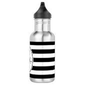 Scissor Monogram Initialen Hair Stylist Barber Sho Waterfles (Rechts)