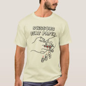 SCISSORBEAT PAPIER T-SHIRT (Voorkant)