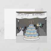 ScissorHeads Verjaardag Kaart (Voorkant / Achterkant)