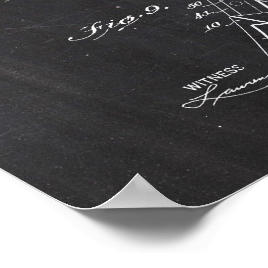 Scissors Patent Poster (Hoek)