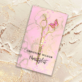 scissors vlinderinkt visitekaartje