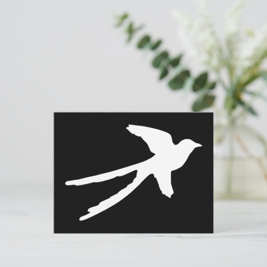 Scissortail Flycatcher Briefkaart (Staand voorkant)