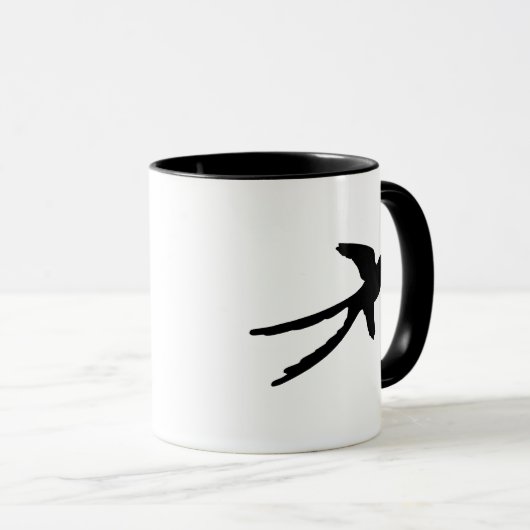 Scissortail Flycatcher Mok (Voorkant rechts)