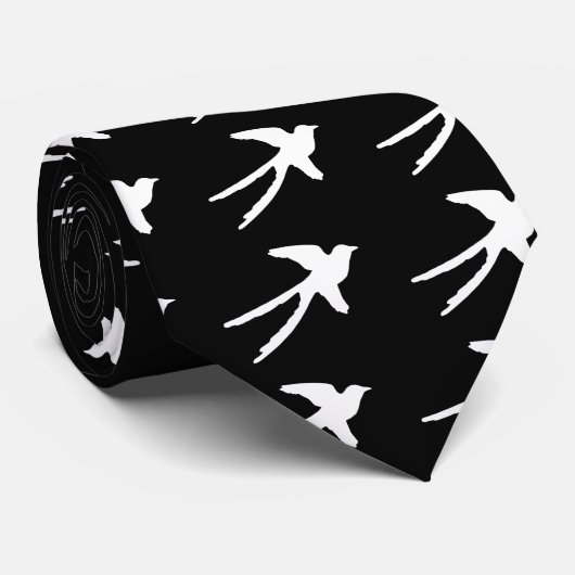 Scissortail Flycatcher Stropdas (Opgerold)