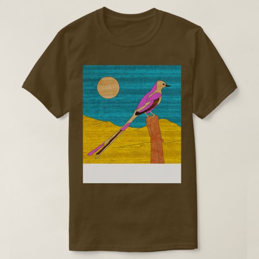 Scissortail Flycatcher T-shirt (Design voorkant)