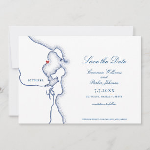 Scituate Harbour Massachusetts Kaart Elegant Weddi