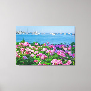 Scituate in Bloom Canvas Afdruk