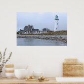 Scituate Lighhouse Panorama Poster (Keuken)