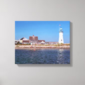 Scituate Lighthouse, Massachusetts Canvas Afdruk (Voorkant)