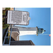 Scituate Lighthouse, Massachusetts Foto Afdruk (Voorkant)