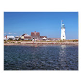 Scituate Lighthouse, Massachusetts Foto Afdruk (Voorkant)
