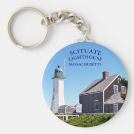 Scituate Lighthouse Massachusetts Sleutelhanger