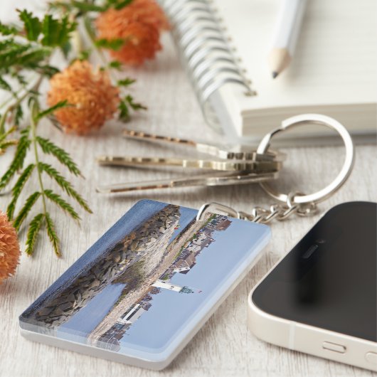 Scituate Lighthouse, Massachusetts Sleutelhanger (Voorkant Rechts)