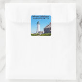 Scituate Lighthouse, Massachusetts Stickers (Tas)