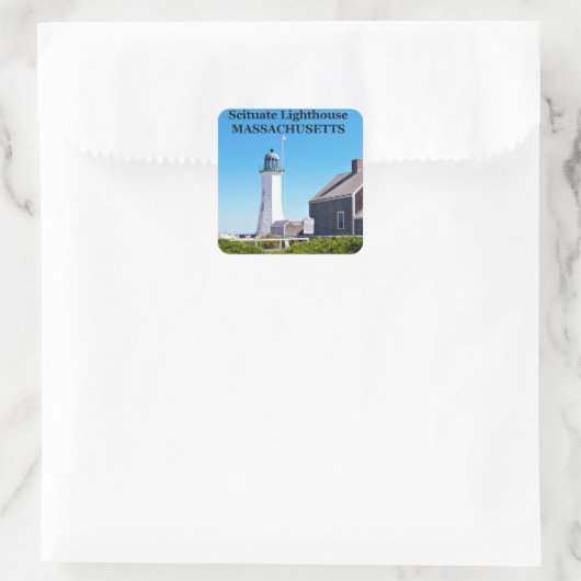 Scituate Lighthouse, Massachusetts Stickers (Tas)