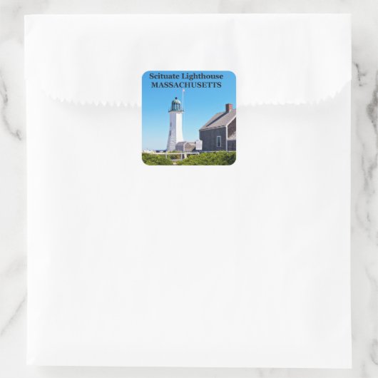 Scituate Lighthouse, Massachusetts Stickers (Tas)