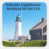 Scituate Lighthouse, Massachusetts Stickers (Voorkant)