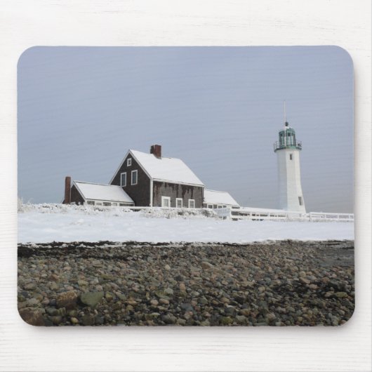 Scituate Lighthouse Mousepad Muismat (Voorkant)