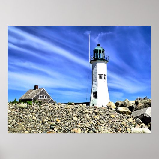 Scituate Lighthouse Poster (Voorkant)