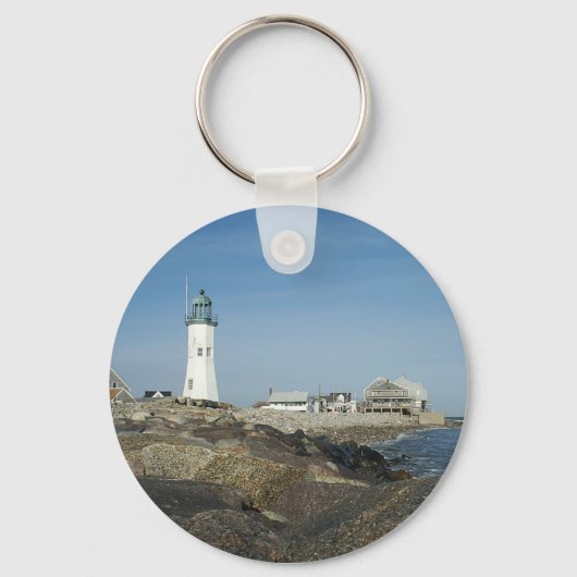 Scituate Lighthouse Sleutelhanger (Voorkant)
