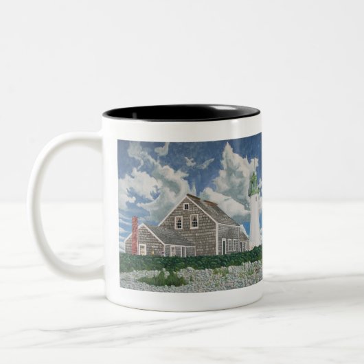 Scituate Lightkeeper's House Mok (Links)