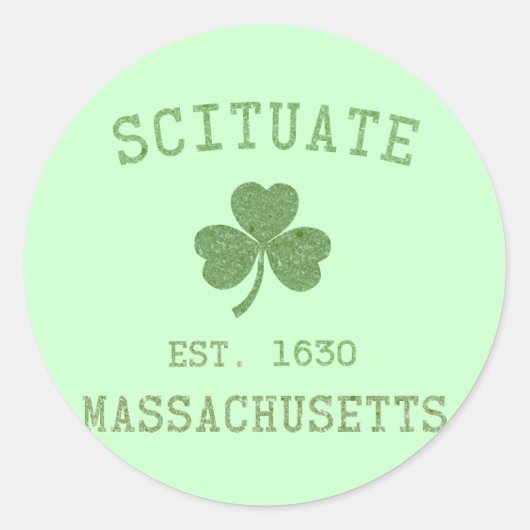 Scituate MA Sticker (Voorkant)