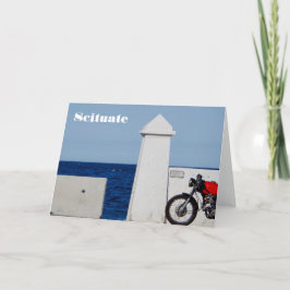 Scituate Massachusetts Wenskaart Kaart